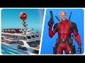 Dance at Deadpool's Yacht Party Location - Fortnite