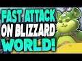 FAST ATTACK ON BLIZZARD WORLD!