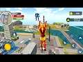 Flying Police Robot Fire Hero - Gangster Crime City - Supper Hero Android GamePlay