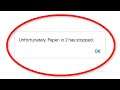 How To Fix Unfortunately Paper.io 2 App Has Stopped Error Android & Ios