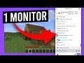 How To View Twitch Chat While Streaming With ONE MONITOR (See Chat in Game)