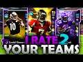 I RATE YOUR TEAMS EP.2 - Madden 20 Ultimate Team