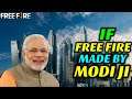 IF FREE FIRE CREATE / MADE BY MODI JI || Free Fire Funny Video - Garena Free Fire