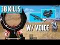 M762 3X SPRAYS?! W/ VOICE! | 38 Kills | PUBG Mobile TPP Gameplay