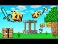 MINECRAFT But We’re Playing As BEES!