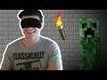 Playing Blindfolded Survival Mode - Minecraft