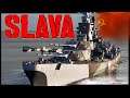 Slava 295k dmg 3.2k base - World of Warships