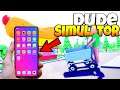 (100%REAL) PLAYING DUDE SIMULATOR IN MOBILE || HARSH IN GAME