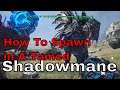 ark : How To Spawn In A Tamed Shadowmane in ark
