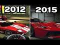Graphical Evolution of CSR Racing Games (2012-2015)