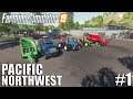 HUGE MACHINES | The Pacific NorthWest | Timelapse #1 | Farming Simulator 19 Timelapse