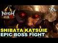 Shibata Katsuie vs Spear Boi - Nioh 2 Boss Fight #15