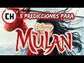 5 Predicciones de Mulan 2020
