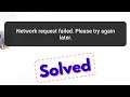 Fix instagram network request failed please try again later
