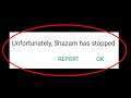 How To Fix Unfortunately Shazam Has Stopped Error Android & Ios - Shazam Not Open Problem Solved