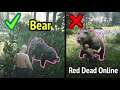 Huge Bear Secret in Red Dead Redemption 2: Stop Bears From Attacking