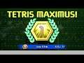 i got my 9th win in tetris 99 CPU battle on level 5!!!!