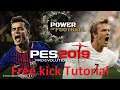 Pro Evolution Soccer 2019 ( PES 19 ) - Free Kick Tutorial
