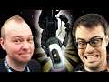Ruining Our Friendship, One Misplaced Portal At A Time // Portal 2 Co-Op FIRST PLAYTHROUGH