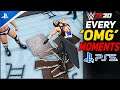 WWE 2K20 on PS5 - Every OMG Moments! 4K 60FPS