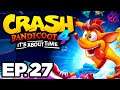 🏰 CORTEX CASTLE, HARDEST LEVEL YET? EVERY MASK BACK TO BACK! - Crash 4 Ep.27 (Gameplay / Let's Play)