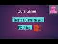 Create A Quiz Game On Your PC Using PowerPoint | High Tech Duniya