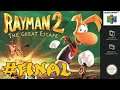 Guia de Rayman 2 The great escape (Nintendo 64) Parte Final La nave prisión