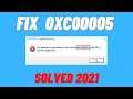 How to Fix OXC00005 Application Was Unable to Start Cycle (Click ok to Close the Application) -2021