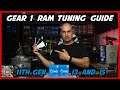 Intel 11th Gen Gear 1 Memory tuning Guide for B-Die, Rev E and CJR (11600K)