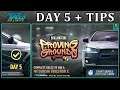 NFS No Limits | Day 5 + TIPS - Mitsubishi Evolution X | Proving Grounds Event