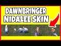 Nidalee Dawnbringer Skin Preview! BEST SKIN!! 😍😍