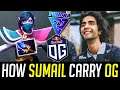 OG.SumaiL POV of his MONSTER Templar Assassin in Game 4 & 5 against TUNDRA Esports