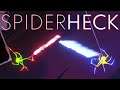 SpiderHeck - SPIDERS WITH LIGHTSABERS?! (4-Player Demo Gameplay)