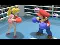 Super Mario vs Peach no Boxe - Meninos vs Meninas - Mario e Sonic nos Jogos Olympicos do Rio 2016