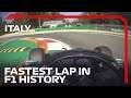 The Fastest Lap In F1 History - Lewis Hamilton's Pole Lap | 2020 Italian Grand Prix | Pirelli