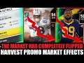 THE MARKET COMPLETELY FLIPPED! HOW THE HARVEST PROMO AFFECTED THE MARKET! | MADDEN 20 ULTIMATE TEAM