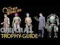 The Outer Worlds - How To Get All Companions (One For All Trophy) Full Recruitment Guide