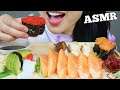 ASMR SUSHI PLATTER *SASHIMI + NIGIRI (EATING SOUNDS) NO TALKING | SAS-ASMR