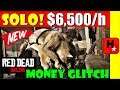 *BRAND NEW SOLO* ULTIMATE UNLIMITED MONEY GLITCH! $6500 EVERY HOUR *FAST!* - RED DEAD ONLINE GLITCH