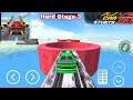 Car Stunts 3D Free_Extreme City GT Racing_Green Car_Hard Stage 3 - impossible Race