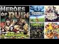 [Citra mmj] TMNT, WWE, Heroes of ruin, Xenoblade Chronicles, lenengd of legacy, sd710 game test.
