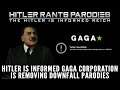 Hitler is informed ギャガ株式会社 (GAGA Corporation) is removing Downfall parodies