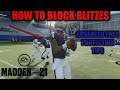 HOW TO BLOCK ALL BLITZES IN MADDEN 21! ADVANCED PASS PROTECTION TIPS TO IMPROVE YOUR OFFENSE!