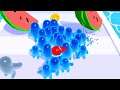 Join Blob Clash 3D : All Levels Gameplay Android, iOS New Update (Levels 334-338)