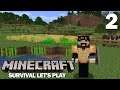 MUST HAVE STARTER FARMS | Minecraft 1.17.1 Survival Let's Play | Episode 2