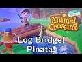 New Animal Crossing New Horizons Screenshots: Log Bridge + Pinata!