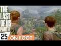 THE LAST OF US 2 Walkthrough Gameplay Part 25 - On Foot | (PS4 PRO Full Gameplay)