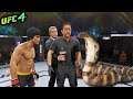 UFC4 | Bruce Lee vs. King Cobra (EA sports UFC 4)