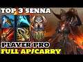 wild rift senna - Top 3 senna full Gameplay senna ap + carry Best build "Senna Main"