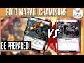 Black Widow is Prepared for KLAW! | SOLO MARVEL CHAMPIONS: THE CARD GAME